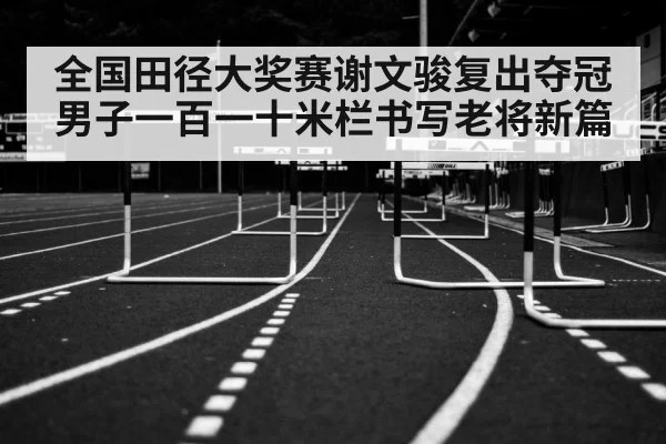 全国田径大奖赛谢文骏复出夺冠男子一百一十米栏书写老将新篇